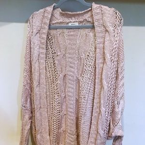 NWOT Pink Batwing Sweater - Super Soft